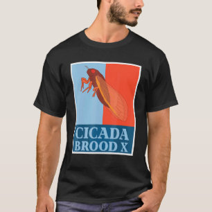 Camiseta Cicada Brood Ano 0 Magicada Persiste Maryl Easte