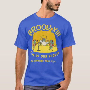 Camiseta Cicada Brood XIII Cicada Canção 1