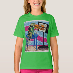 Camiseta Cicada Cassandra Reproduz A 🎻 Violina