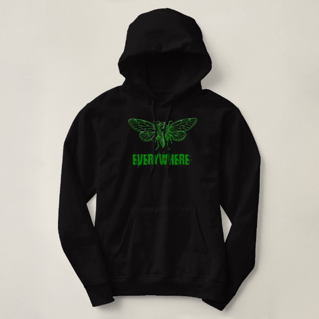 Camiseta Cicada em todo lugar (Frente do Design)
