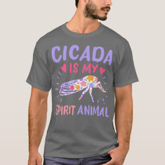Camiseta Cicada Espírito Animal 1
