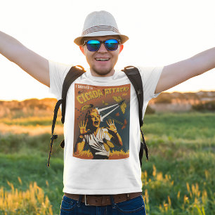 Camiseta Cicada Gritando Lady 2024