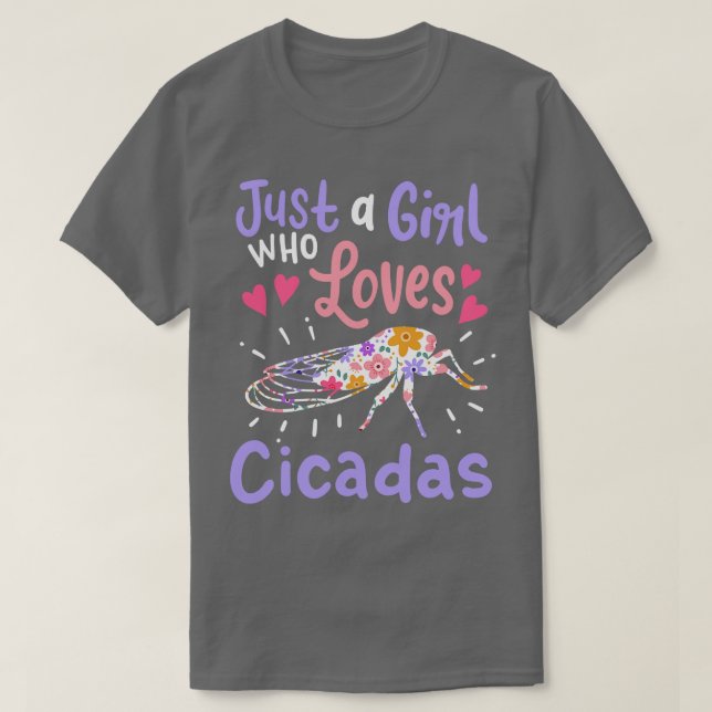 Camiseta Cicada Insect Cicada Lover 1 (Frente do Design)