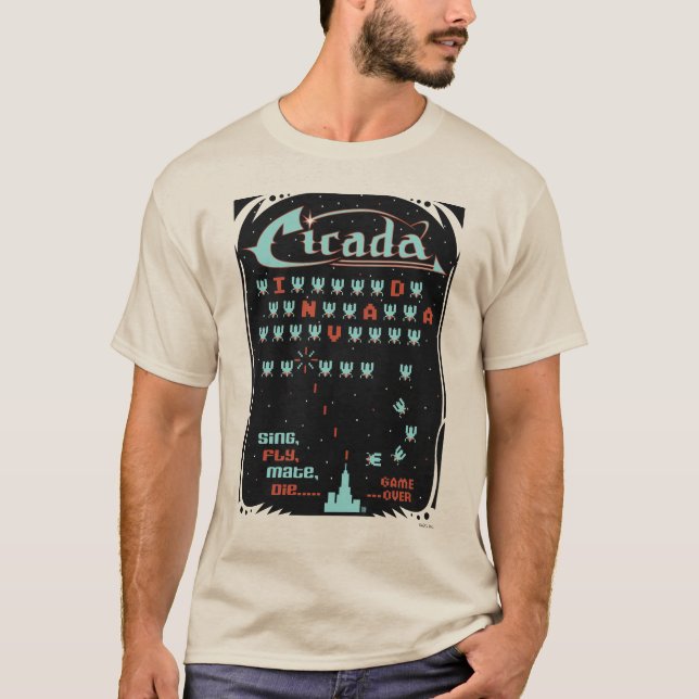 Camiseta Cicada Invada (Frente)
