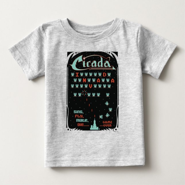 Camiseta Cicada Invada (Frente)