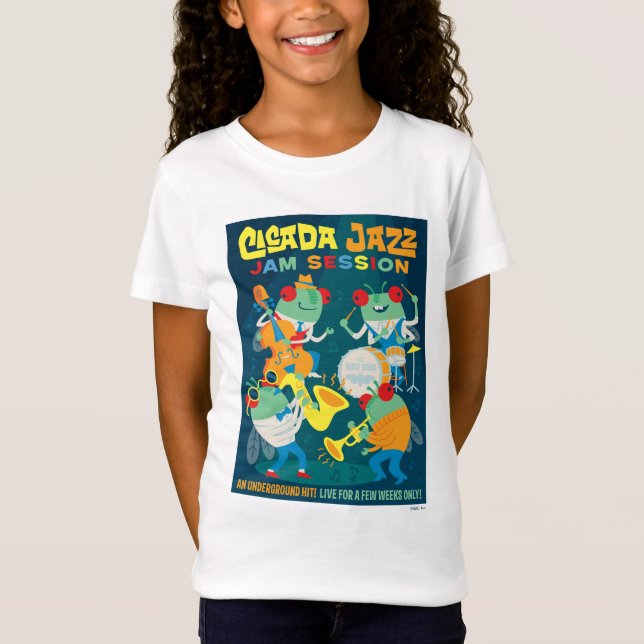 Camiseta Cicada Jazz Jam Session (Frente)