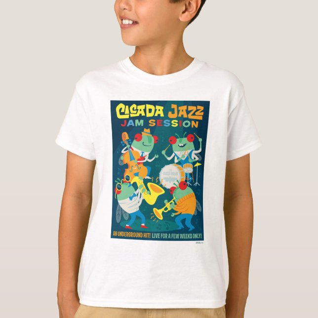 Camiseta Cicada Jazz Jam Session (Frente)