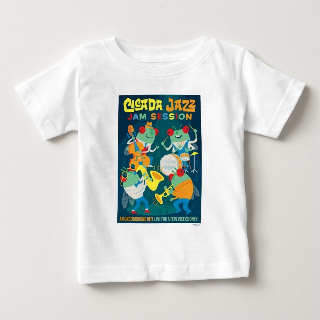 Camiseta Cicada Jazz Jam Session (Frente)
