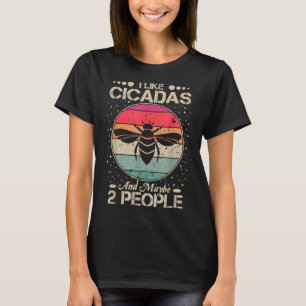 Camiseta Cicada Lover Eu Gosto De Cicada E Talvez Duas Pess