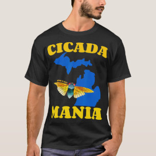 Camiseta Cicada Mania Brood X 2021 Michigan 17 Anos