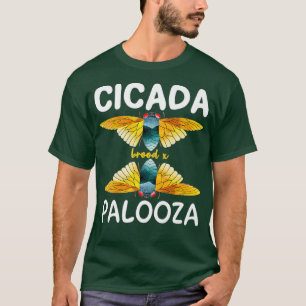 Camiseta Cicada Palooza Brood X 2021 Entomology Inseto Love