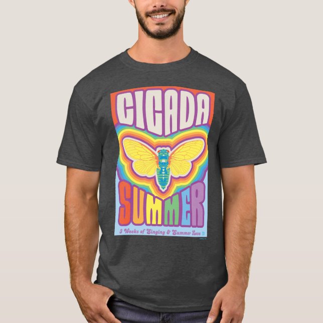Camiseta Cicada Summer Love (Frente)