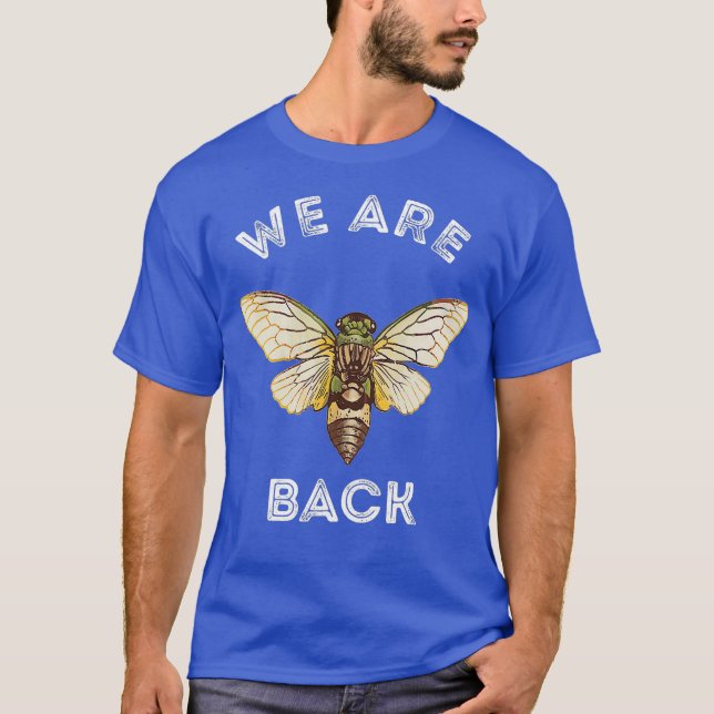 Camiseta Cicada Trombose Estamos De Volta, Magicada Brood I (Frente)