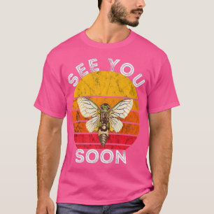 Camiseta Cicada Vejo Você Em Breve, Magicada Brood Insect