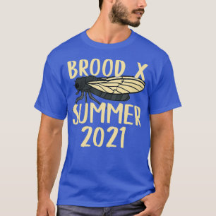 Camiseta Cicadas Brood X 2021 verão Insetos homens de cigar