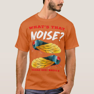 Camiseta Cicadas O Que É Esse Brood Engraçado De Ruído X