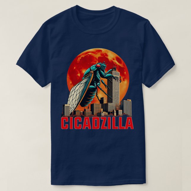 Camiseta Cicadazilla (Frente do Design)