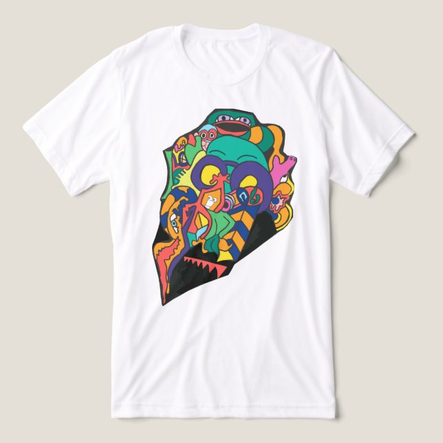 Camiseta Cicatriz no Rosto (Design frontal)