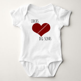 Camiseta Cicatrizes da escavação dos pintinhos - edição