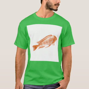 Camiseta cichlid de troféus de fogo