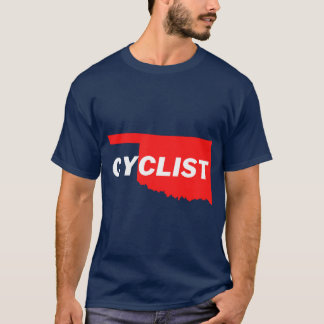 Camiseta Cíclico de Oklahoma Shirt Oklahoma ciclando Ruas m