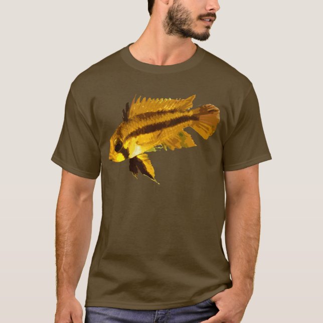 Camiseta Ciclídeo Anão (Frente)