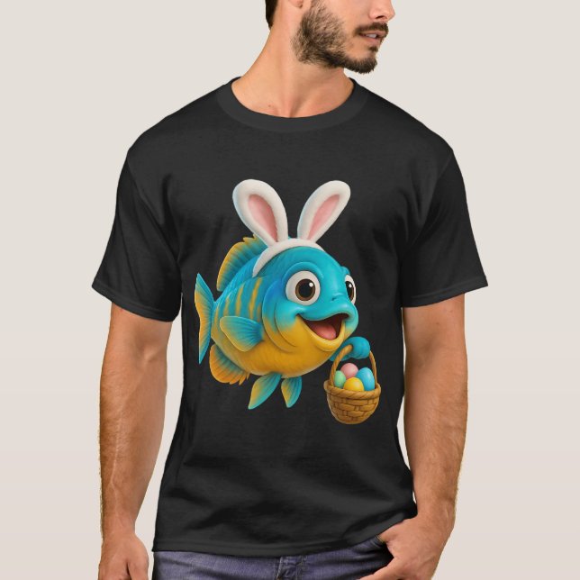 Camiseta Ciclídeo da Páscoa (Frente)