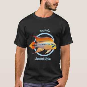 Camiseta Ciclídeo de Agassiz