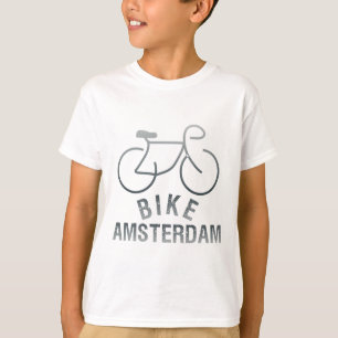 Camiseta Ciclismo Amsterdã Holanda Gráfico _1