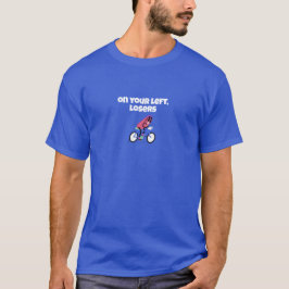 Camiseta Ciclismo Azul Divertido