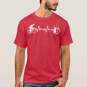 Camiseta Ciclismo Bicicleta Bicicleta BikerHeartbeat EKG