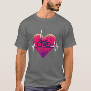 Camiseta Ciclismo com ECG e paixão por este esporte