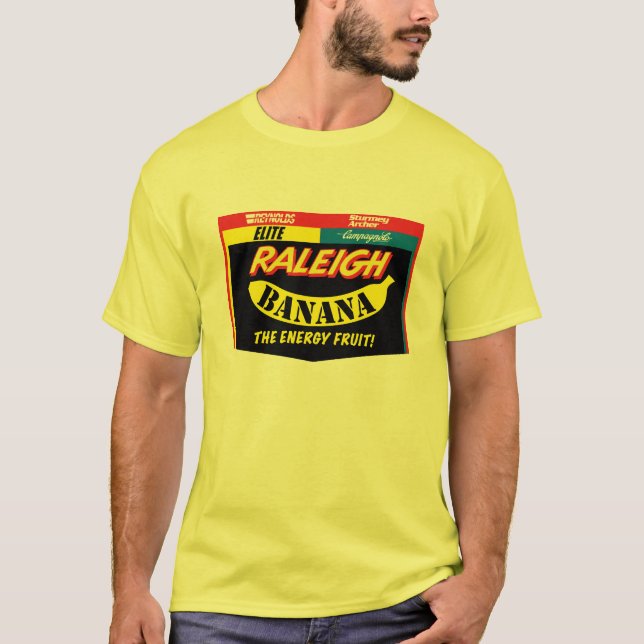 Camiseta Ciclismo da banana da equipe (Frente)