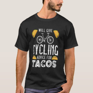 Camiseta Ciclismo DARÁ CONSELHOS DE CICLISMO PARA TACOS Eng