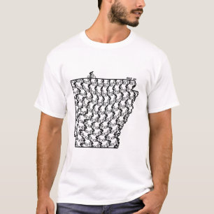 Camiseta Ciclismo de Bicicleta Antiga Arkansas Ciclismo de