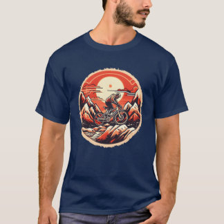 Camiseta Ciclismo de Montanha Cores dos Anos 90 amigo