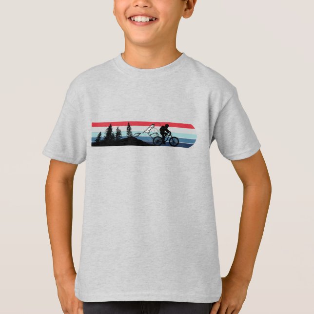 Camiseta Ciclismo de Montanha MTB Downhill (Frente)