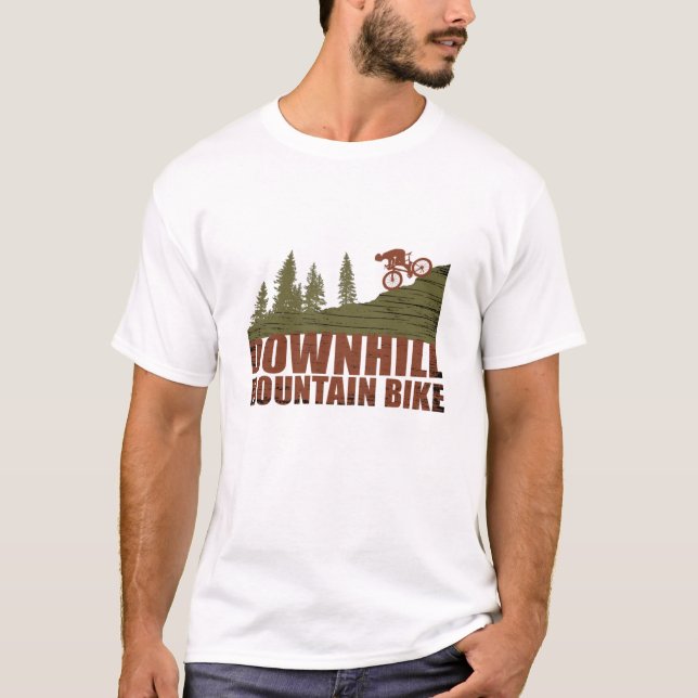 Camiseta Ciclismo de Montanha MTB Downhill (Frente)