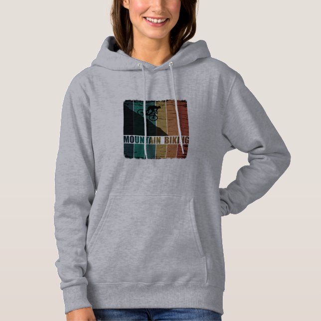 Camiseta Ciclismo de Montanha MTB Vintage Downhill (Frente)