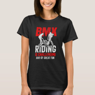 Camiseta Ciclismo de Motocross Andar de BMX É Desafiador F