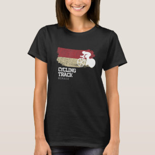 Camiseta Ciclismo de pista de bicicleta da estrada Mônaco