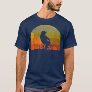 Camiseta Ciclismo De Urso Grizzly, Bicicleta De Montanha