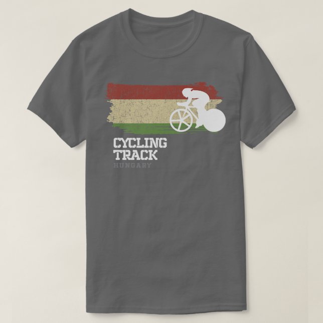 Camiseta Ciclismo De Via Na Hungria (Frente do Design)