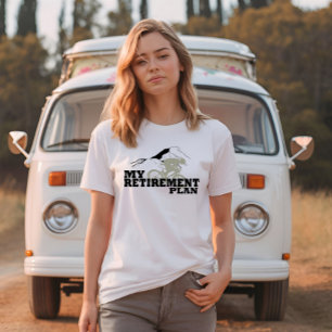 Camiseta Ciclismo é meu plano de aposentadoria