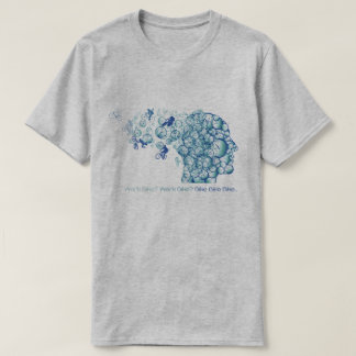 Camiseta Ciclismo engraçado - bicicleta do trabalho? Biking