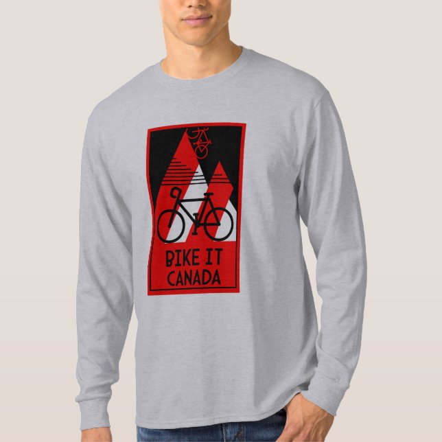 Camiseta Ciclismo no Canadá (Frente)