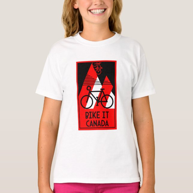 Camiseta Ciclismo no Canadá (Frente)