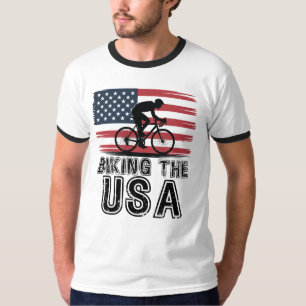 Camiseta Ciclismo nos EUA, Ciclista do dia 4 de Julho