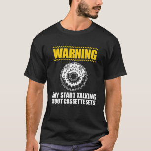 Camiseta Ciclismo - O Aviso Pode Começar A Falar Sobre Cass