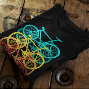 Camiseta Ciclismo Retroativo, Bicicleta Rodoviária